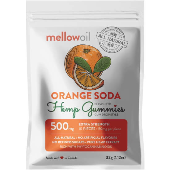 Mellow All-Natural EXTRA Strength CBD Hemp Gummies (1)